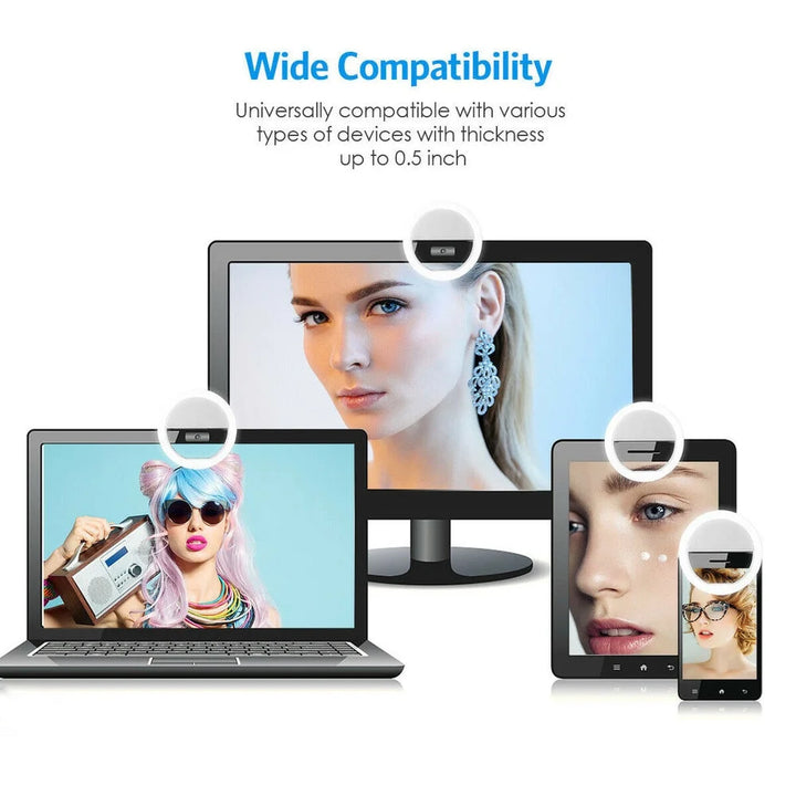 Live Broadcast Video Selfie Fill Light For All Smartphone