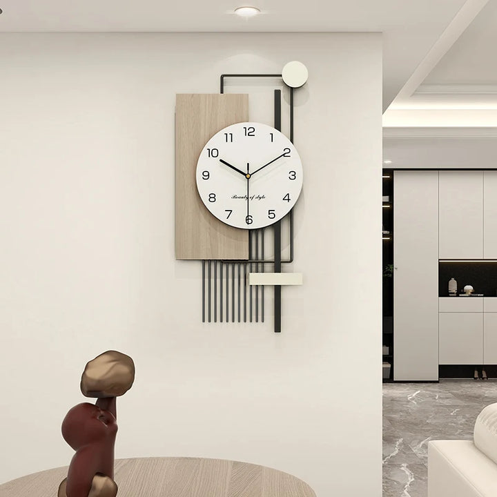 Modern Minimalist Wooden Wall Clocks