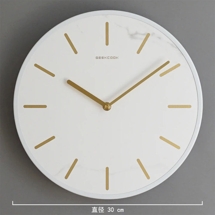 Nordic Minimalist Living Room Wall Clock
