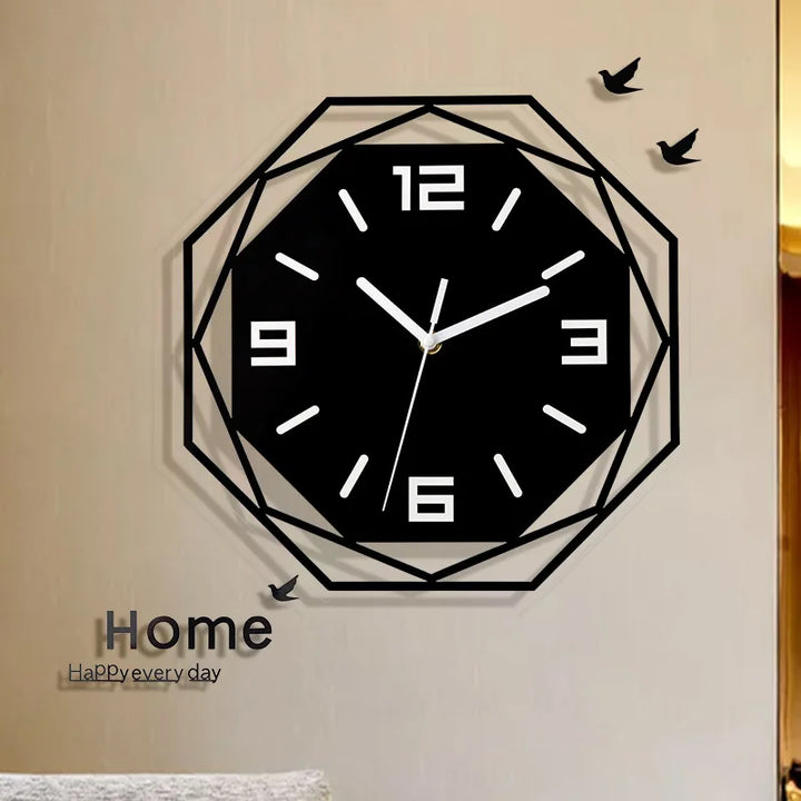 Modern minimalist decorative wall clock