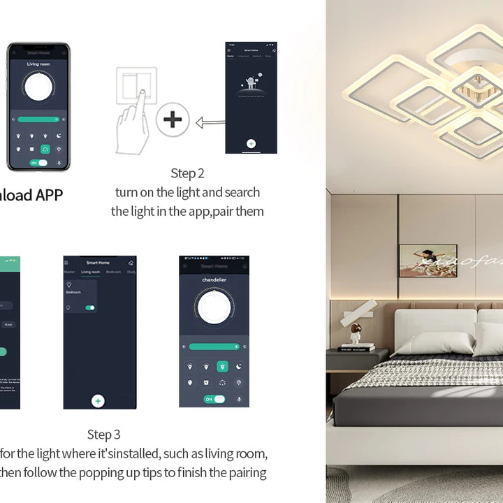 Nordic Minimalist Pendant Light LED Ceiling Lamp