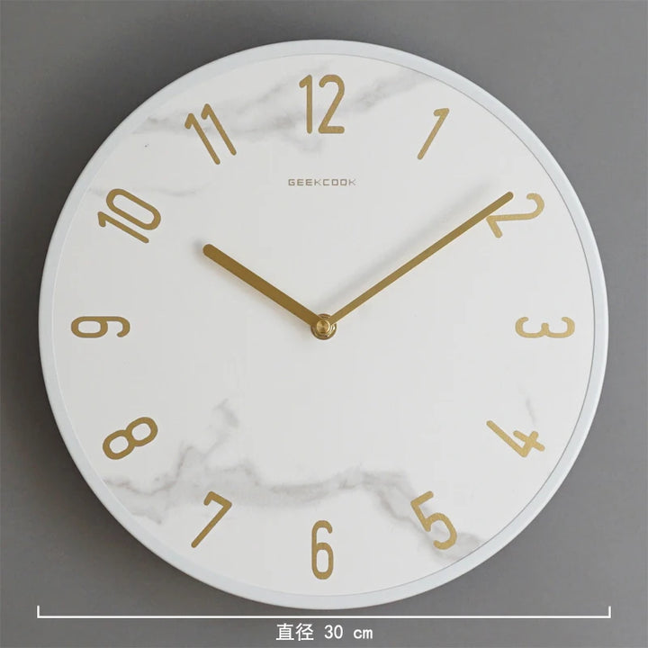Nordic Minimalist Living Room Wall Clock