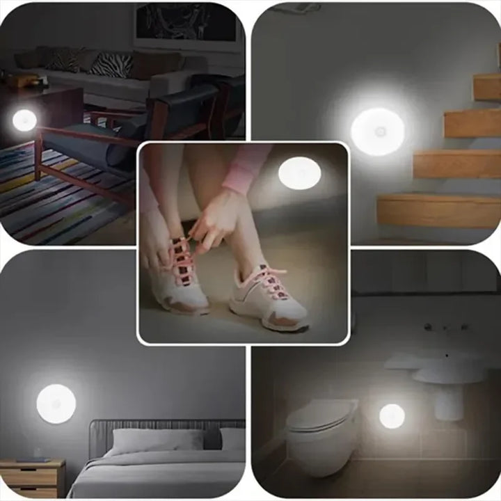 LED Night Light USB Motion Sensor Rechargeable