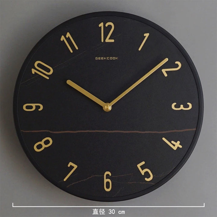 Nordic Minimalist Living Room Wall Clock
