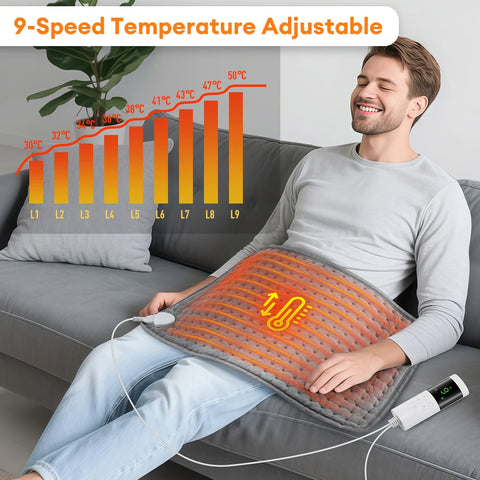 Electric Heating Pad for Back and Legs