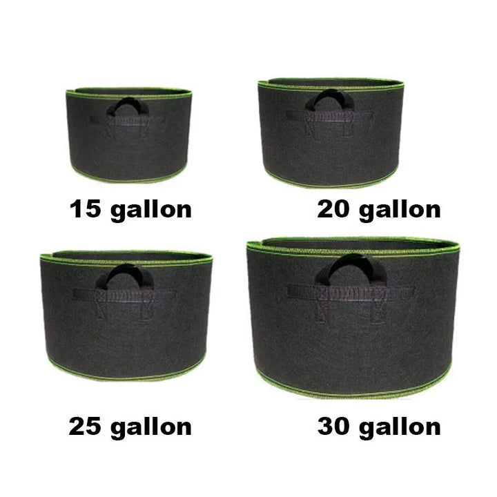 15, 20, 25, 30 gallon Grow Bags Vegetable.