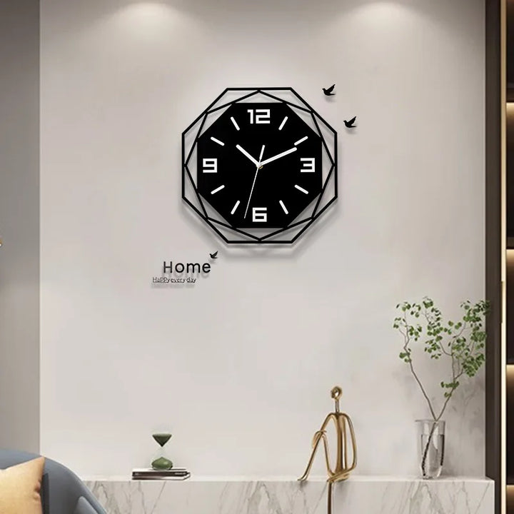 Modern minimalist decorative wall clock