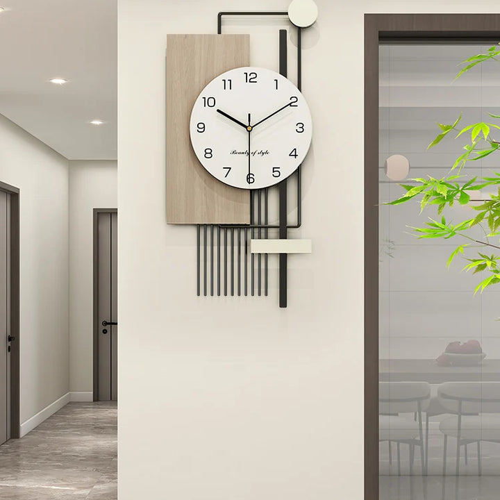 Modern Minimalist Wooden Wall Clocks