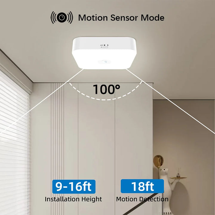 LED Motion Sensor Night Light Rechargeable