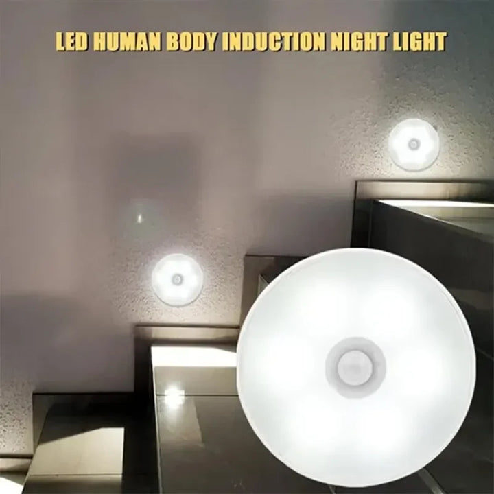 LED Night Light USB Motion Sensor Rechargeable