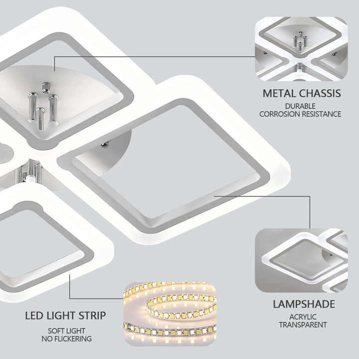 Nordic Minimalist Pendant Light LED Ceiling Lamp