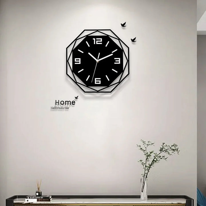 Modern minimalist decorative wall clock
