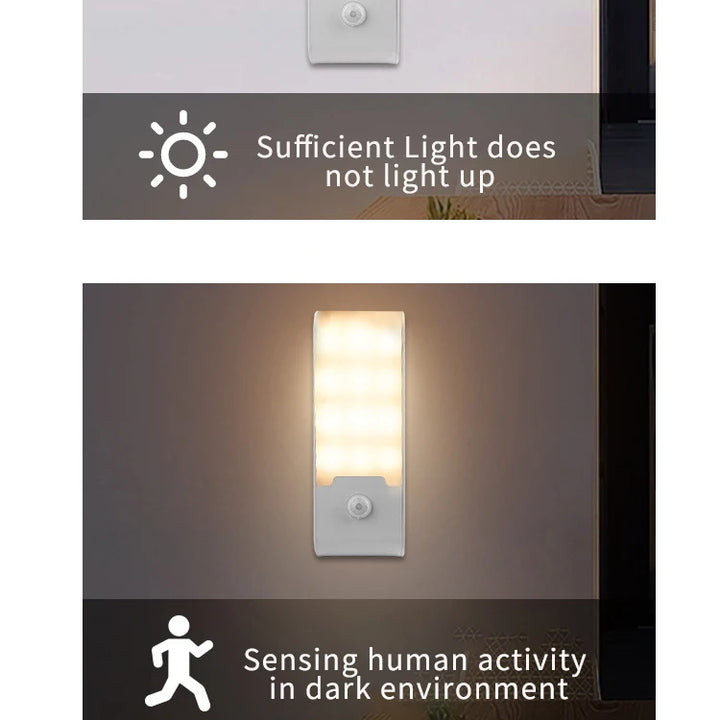 LED Night Light Motion Sensor   Rechargeable