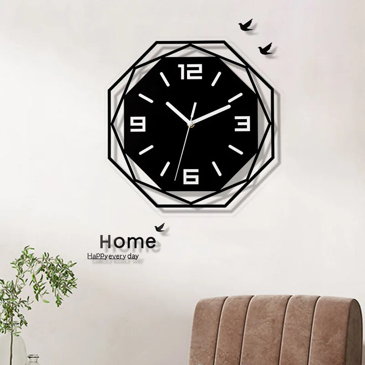 Modern minimalist decorative wall clock