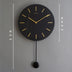 Nordic Minimalist Living Room Wall Clock